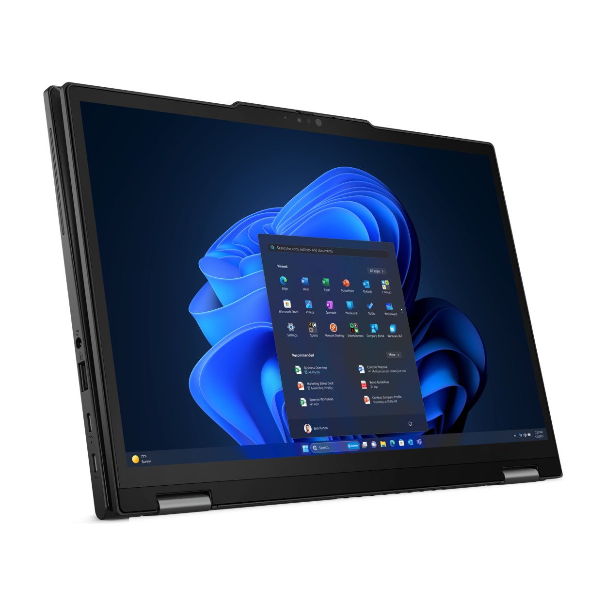 Lenovo ThinkPad X13 G5 13.3-inch WUXGA Intel Core Ultra 7 155U 16GB RAM 1TB SSD LTE Win 11 Pro 2-in-1 Laptop