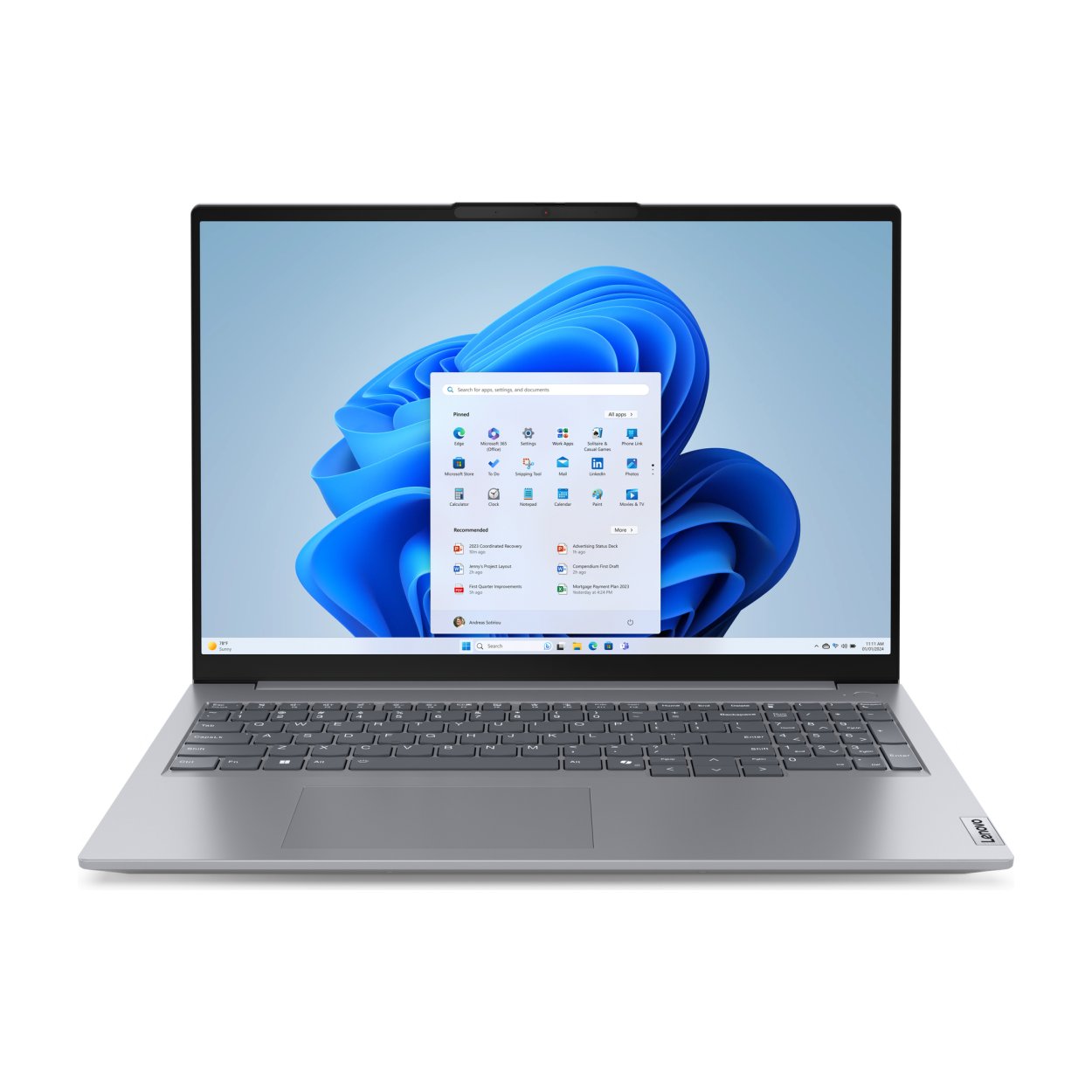 Lenovo Thinkbook 16 G7 IML 16-inch WUXGA Intel Core Ultra 7 155H 16GB RAM 512GB SSD Win 11 Pro Laptop