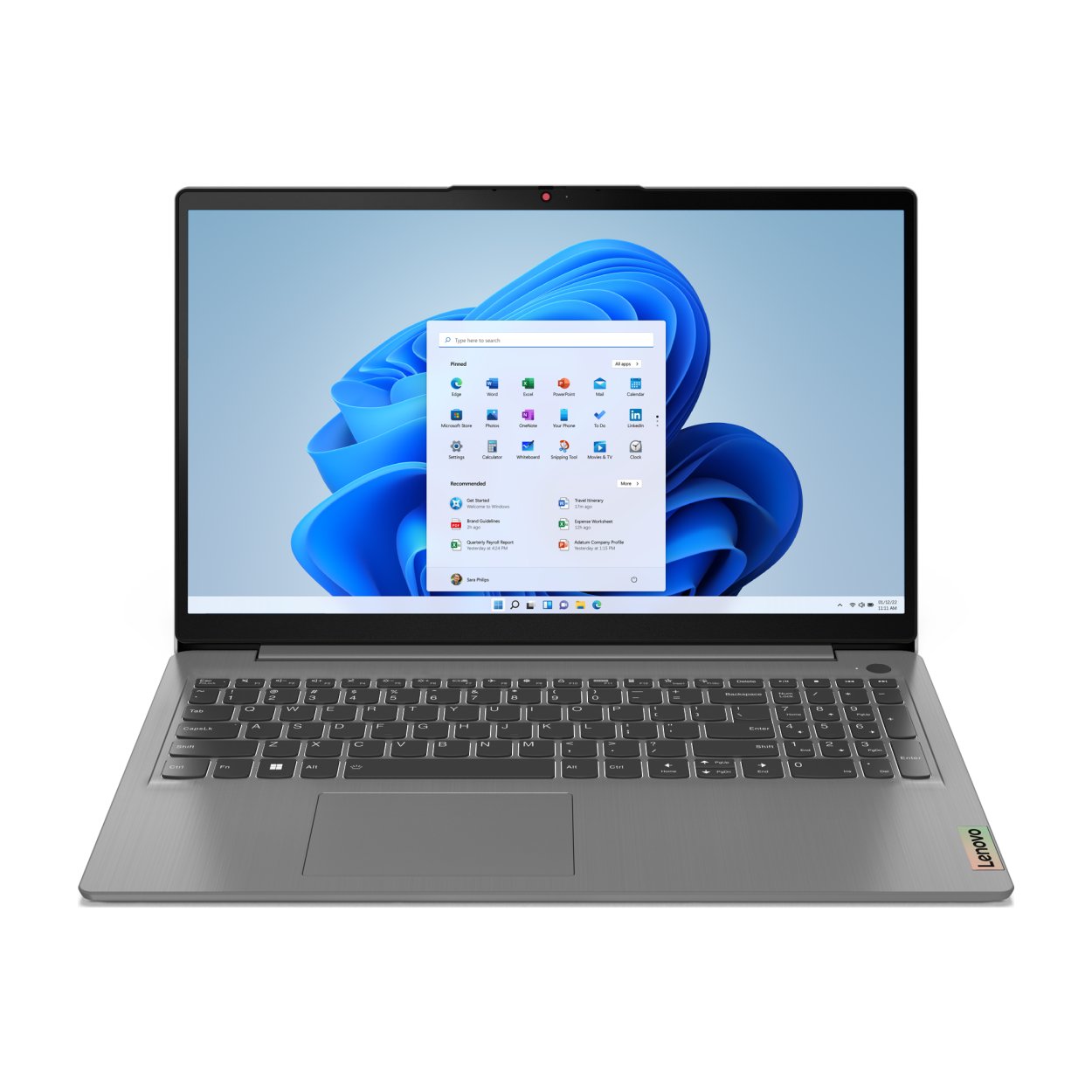 Lenovo IdeaPad 3 15IAU7 15.6-inch FHD Intel Core i7-1255U 8GB RAM 512GB SSD Win 11 Pro Laptop