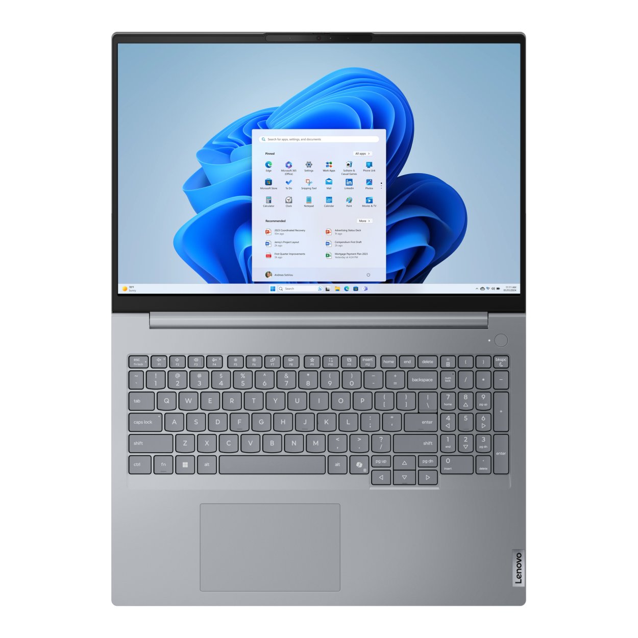 Lenovo ThinkBook 16 G9 IRL 16-inch WUXGA Intel Core 7 240H 16GB RAM 1T